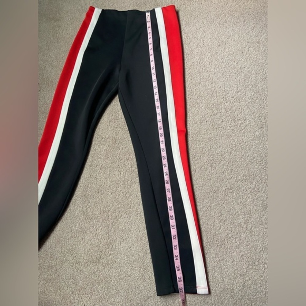 Revolve Lovers + Friends Page Side Stripe Track‎ Pants High Waist Size Medium - Picture 12 of 14